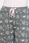 Zivame Doodle Cotton Pyjama - Gargoyle — thumbnail 5