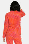 Zivame Sleep Assorted Collar Neck Long Sleeve Top - Orange — thumbnail 3