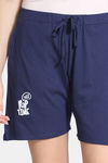 Zivame Sleep Assorted Shorts - Blue — thumbnail 4