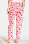 Zivame Barnyard Cotton Pyjama - Flamingo — thumbnail 3