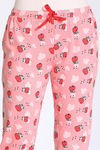 Zivame Barnyard Cotton Pyjama - Flamingo — thumbnail 5
