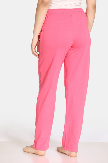 Zivame Sleepy Owl Cotton Pyjama - Pink — image 3
