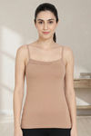 Zivame Knit Cotton Camisole - Skin — thumbnail 2