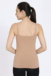 Zivame Knit Cotton Camisole - Skin — thumbnail 3