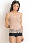 Zivame Cotton Spandex Camisole - Skin — thumbnail 5