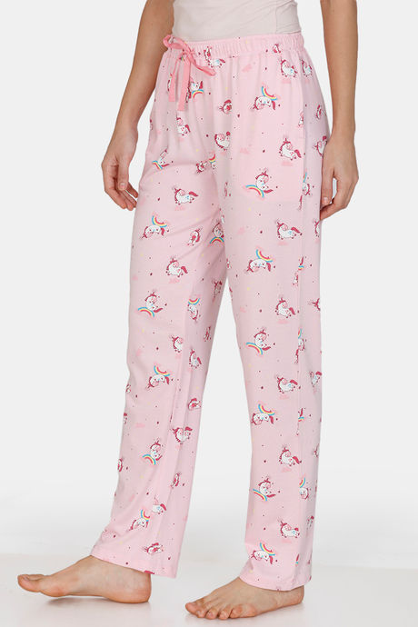 Zivame Crazy Farm Cotton Pyjama - Pink — image 2