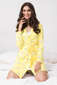 Yellow N Print