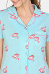 Zivame My Besties Cotton Pyjama Set - Plume — thumbnail 5