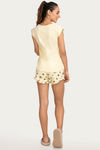 Zivame Wonderland Cotton Shorts Set - Yellow — thumbnail 3