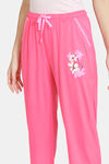 Zivame Pretty Floral Cotton Pyjama -Pink Lemonade — thumbnail 5
