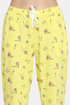 Zivame Her World Knit Cotton Pyjama Set - Aurora — thumbnail 6