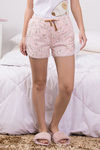 Zivame Pup World Knit Cotton Shorts - Pink — thumbnail 2