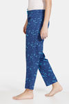 Zivame Galaxy Print Cotton Pyjama - Navy Peony — thumbnail 2