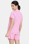 Zivame Happy Flock Cotton Shorts Set — thumbnail 3