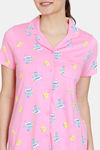 Zivame Happy Flock Cotton Shorts Set — thumbnail 5