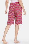 Zivame Happy Flock Cotton Short - Beet Red — thumbnail 3