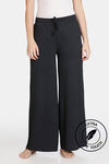 Zivame Lounge Viscose Blend Flared Pants - Anthracite — thumbnail 1