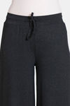 Zivame Lounge Viscose Blend Flared Pants - Anthracite — thumbnail 5