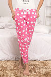 Zivame Crazy Sheep Knit Cotton Pyjama - Pink — thumbnail 2