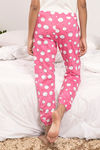 Zivame Crazy Sheep Knit Cotton Pyjama - Pink — thumbnail 4