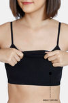 Zivame Girls Knit Cotton Camisole - Anthracite — thumbnail 5
