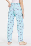 Zivame Reindeer Knit Cotton Pyjama - Plume — thumbnail 3