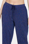 Zivame Tom & Jerry Anniversary Knit Cotton Pyjama Set - Medieval Blue — thumbnail 6