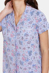 Zivame Looney Tunes - Doodletastic Knit Cotton Pyjama Set - Sweet Lavender — thumbnail 5