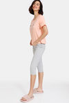 Zivame Nuts For U Knit Cotton Capri Set - Mid Grey Htr — thumbnail 2