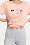 Zivame Nuts For U Knit Cotton Capri Set - Mid Grey Htr — thumbnail 6