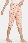 Zivame Nuts For U Knit Cotton Pyjama - Salmon — thumbnail 2