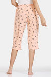 Zivame Nuts For U Knit Cotton Pyjama - Salmon — thumbnail 3
