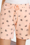 Zivame Nuts For U Knit Cotton Shorts - Salmon — thumbnail 5