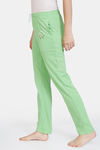 Zivame Fruggies Knit Cotton Pyjama - Jade Lime — thumbnail 2