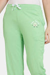 Zivame Fruggies Knit Cotton Pyjama - Jade Lime — thumbnail 5
