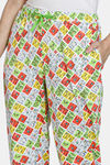Zivame Zodiac Cotton Knit Cotton Pyjama - Egret — thumbnail 5