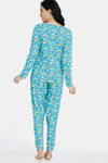 Zivame Tom & Jerry Colour Block Knit Cotton Pyjama Set - Ceramic — thumbnail 3