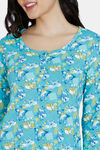 Zivame Tom & Jerry Colour Block Knit Cotton Pyjama Set - Ceramic — thumbnail 5