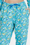 Zivame Tom & Jerry Colour Block Knit Cotton Pyjama Set - Ceramic — thumbnail 6