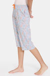 Zivame Looney Tunes Knit Cotton Capri - Grey Melange — thumbnail 2