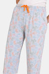 Zivame Looney Tunes Knit Cotton Capri - Grey Melange — thumbnail 5