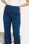 Zivame Maternity Knit Cotton Pyjama Set - Sailor Blue — thumbnail 6