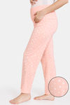 Zivame Maternity Cotton Pyjama  - Peach Pearl — thumbnail 1