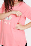 Zivame Maternity Cotton Top - Pink Icing — thumbnail 5