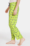 Zivame Bunny Rolls Knit Cotton Pyjama - Love Bird — thumbnail 2