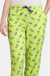 Zivame Bunny Rolls Knit Cotton Pyjama - Love Bird — thumbnail 5