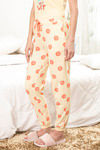 Zivame Tropical Fizz Knit Cotton Pyjama - Yellow — thumbnail 2