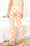 Zivame Tropical Fizz Knit Cotton Pyjama - Yellow — thumbnail 3
