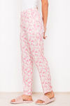 Zivame Night Blossoms Cotton Pyjama - White N Print — thumbnail 3