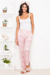 Zivame Night Blossoms Cotton Pyjama - White N Print — thumbnail 4